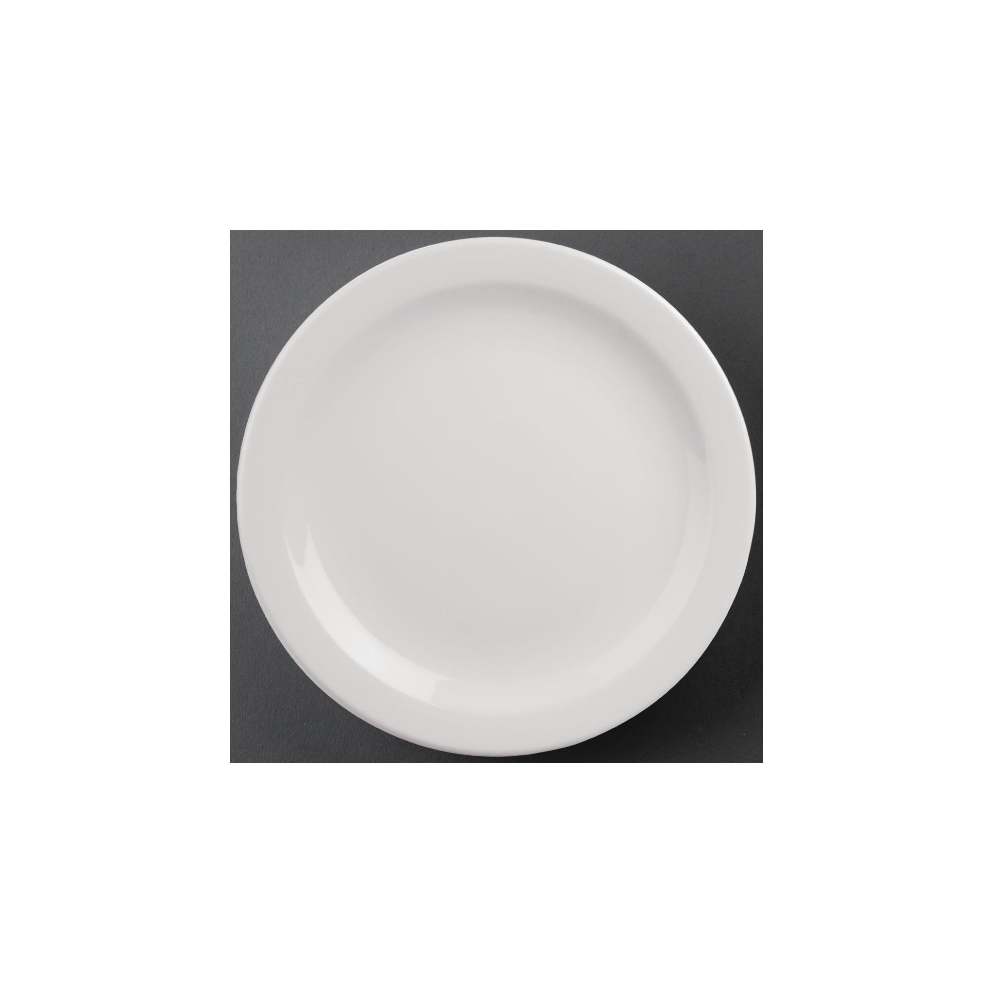 Olympia Athena CF365 Narrow Rimmed Plates White 284mm (Pack of 6)