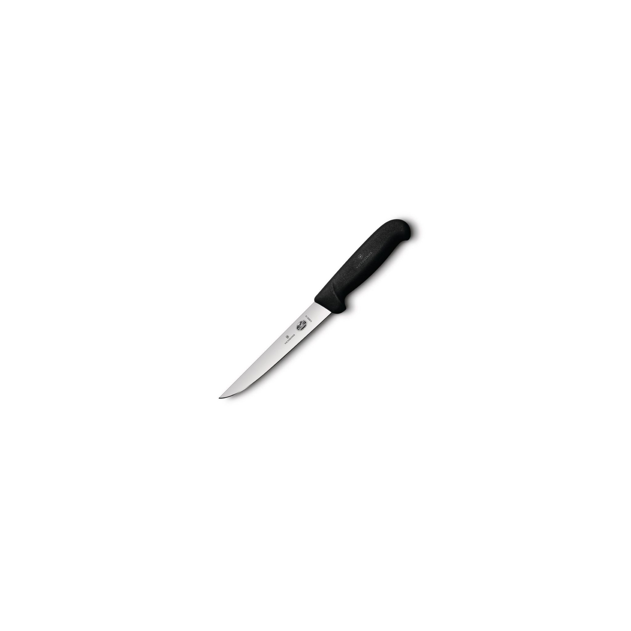 Victorinox CW452 Fibrox Straight Blade Boning Knife Black 5.9"