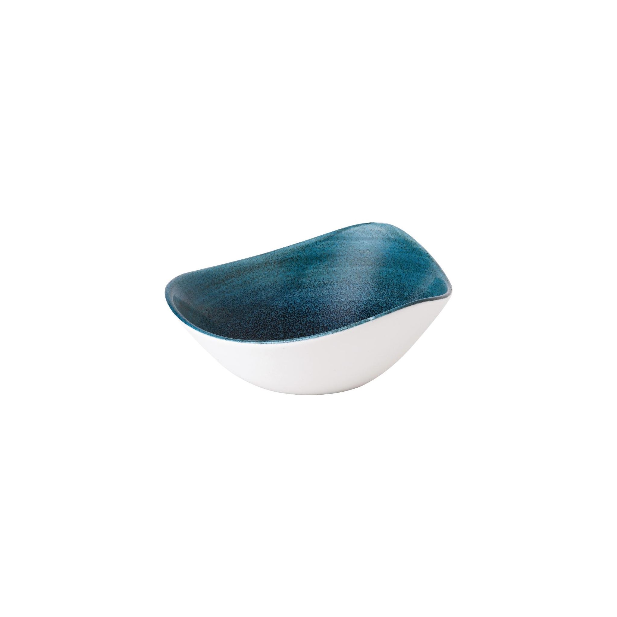Churchill Stonecast Aqueous FJ975 Lagoon Triangle Bowls 13oz (Box 12)