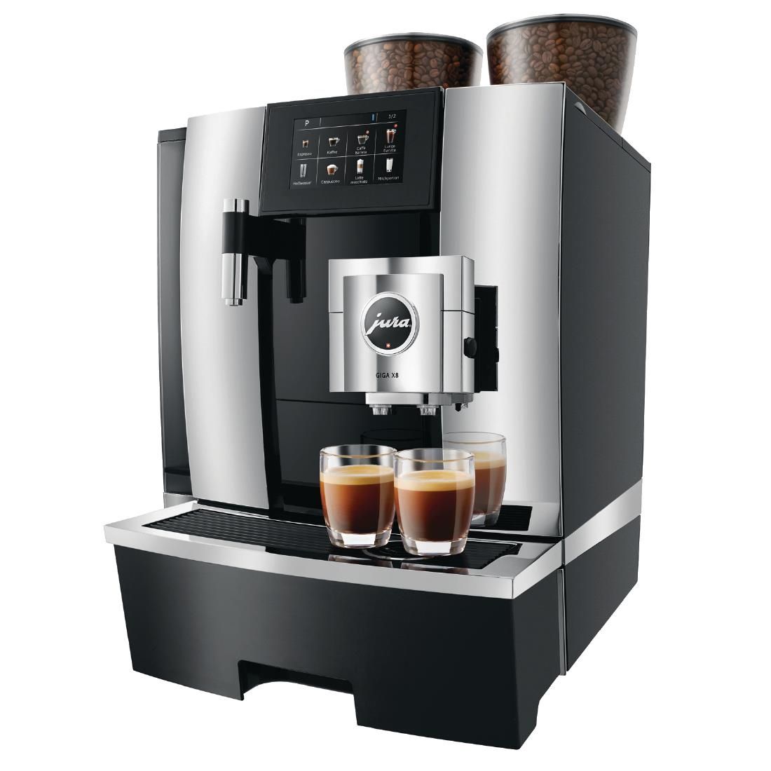 Jura Giga X8 Manual Fill Bean to Cup Coffee Machine Catering Appliance Superstore