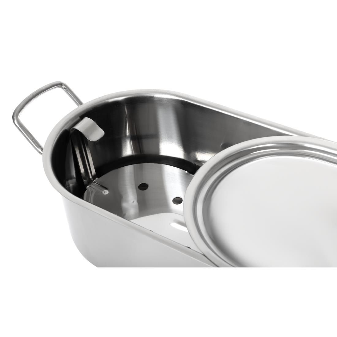Stainless steel fish kettle top