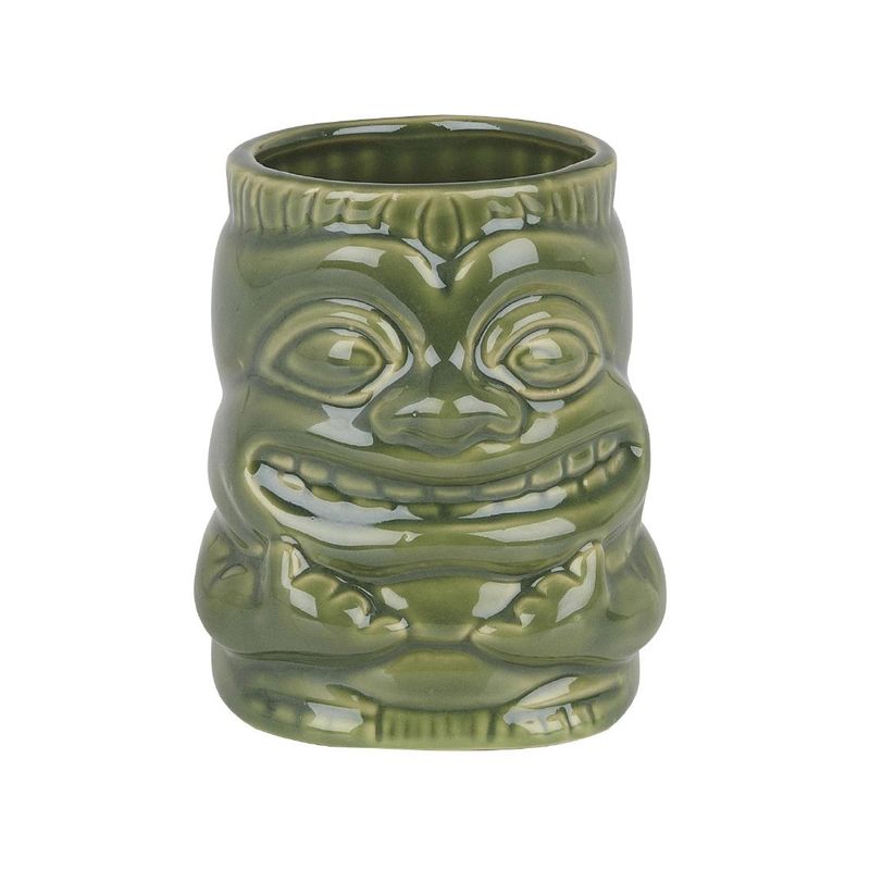 Beaumont CZ411 Ceramic Tiki Mug With Handle Sea Green 425ml