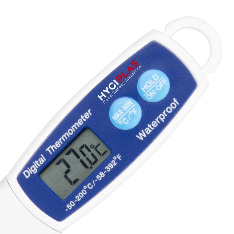 Hygiplas Fridge Freezer Mini Waterproof Thermometer - CB891 - Buy Online at  Nisbets