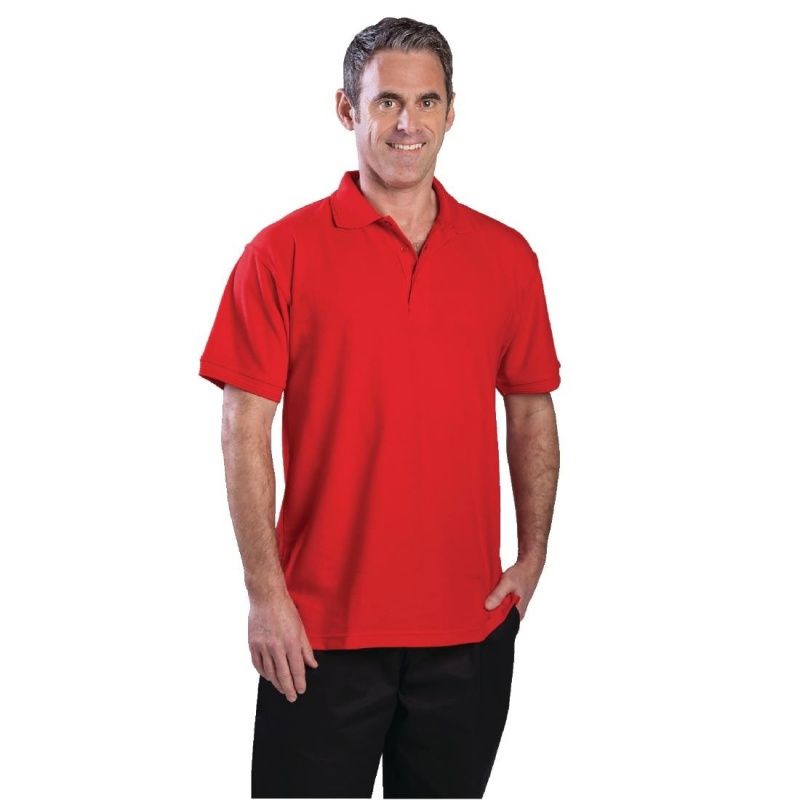 3xl red polo shirt