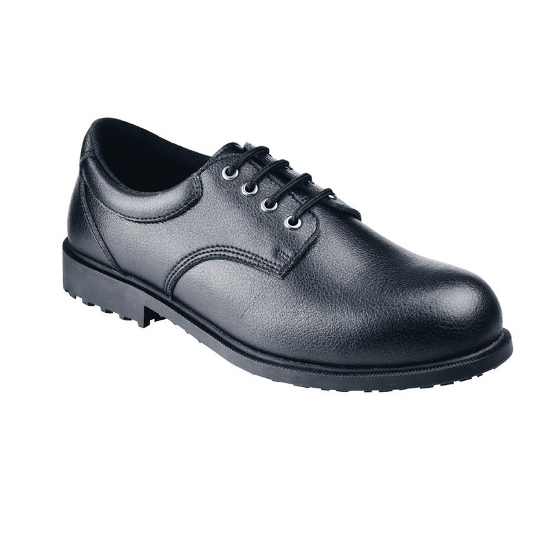 Steel toe slip on dress outlet shoes