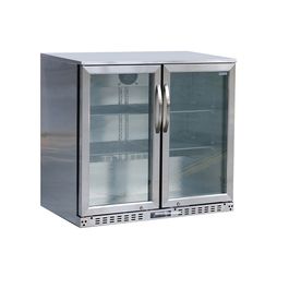 Double Door Back Bar Bottle Coolers
