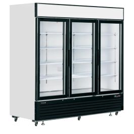 Upright Triple Glass Door Display Freezers