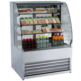 <1400mm Wide Curved Glass Patisserie Serve Over Display Counters