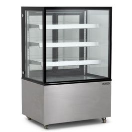 <1400mm Wide Flat Glass Patisserie Serve Over Display Counters