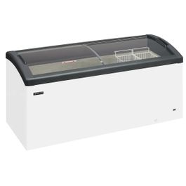 Glass Lid Display Chest Freezers
