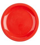 Kristallon CB770 Polypropylene Plates Red 230mm (Pack of 12)