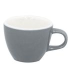 Café BN414 Porcelain Tulip Shaped Cups Grey 85ml (Pack of 12)