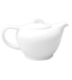 Alchemy White CA010 Teapots 1Ltr (Pack of 6)