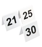 Image of L983 Plastic Table Numbers 21-30