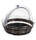 GC946 Frames Polyratten Round Basket with Frame