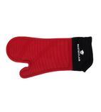 DB878 Seamless Silicone Oven Mitt with Cotton Sleeve