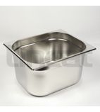 Image of TA38 Heavy Duty Stainless Steel 1/2 Gastronorm Tray 150mm