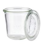 FT199 Weck Glasses With Lid 290ml (Pack of 6)