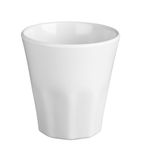 Kristallon CR346 Melamine Plastic Tumblers White 290ml (Pack of 6)