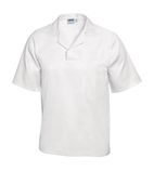 A102 Unisex Bakers Shirt White L