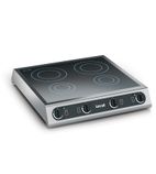 IH42 6kW Electric Countertop 4 Zone Induction Hob
