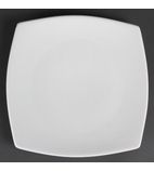 Image of Whiteware CB493 Rounded Square Plates 270mm (Pack of 6)