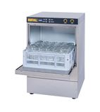 DW467 400mm 16 Pint Undercounter Glasswasher With Drain Pump - 13 Amp Plug in