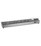 Image of Seal FDB8 8 x 1/3GN Refrigerated Countertop Food Prep Display Topping Unit