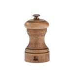 Antique Wood Pepper Mill 4in - GN547