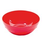 D7787R Polycarbonate Tableware Bowl Red 24cm