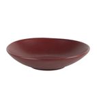 Image of Build-A-Bowl CU123 Flat Bowl Red 195mm (Pack of 6)