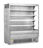 BTD150SSV2 1520mm Wide Stainless Steel Multideck Display Fridge With Nightblind