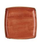 DK546 Deep Square Plates Spiced Orange 260mm (Pack of 6)