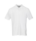 A734-L Unisex Polo Shirt White L
