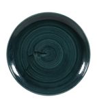 Patina FA591 Coupe Plates Rustic Teal 288mm