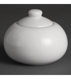 Whiteware U818 Sugar Bowls and Lids 270ml (Pack of 12)