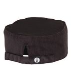 B228 Cool Vent Pinstripe Beanie Hat Black