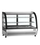 LCT900C 130 Ltr Countertop Curved Glass Refrigerated Display Case