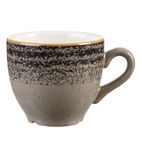 Studio Prints Homespun DM430 Charcoal Black Espresso Cup 100ml 3.5oz