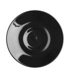 Image of Café CU955 Espresso Saucers Black 116mm (Pack of 12)