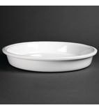 CD710 Whiteware Round Dish