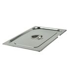 Image of E4741 Stainless Steel 2/3 Gastronorm Notched Tray Lid