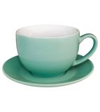 Café GL461 Cappuccino Cups Aqua 340ml (Pack of 12)