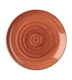 DK536 Round Coupe Plates Spiced Orange 260mm