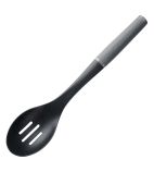 HY552 Charcoal Grey Slotted Spoon