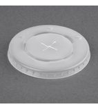 Image of FP783 Polystyrene Lids for 12oz Cold Paper Cups 80mm (Pack of 1000)