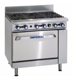 CIR-6/N 6 Burner Natural Gas Oven Range