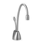 SA533 Steaming Hot Water Tap Brushed Steel with Installation Kit