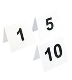 Image of L981 Plastic Table Numbers 1-10
