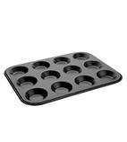 Image of GD013 Carbon Steel Non-Stick Mini Muffin Tray 12 Cup